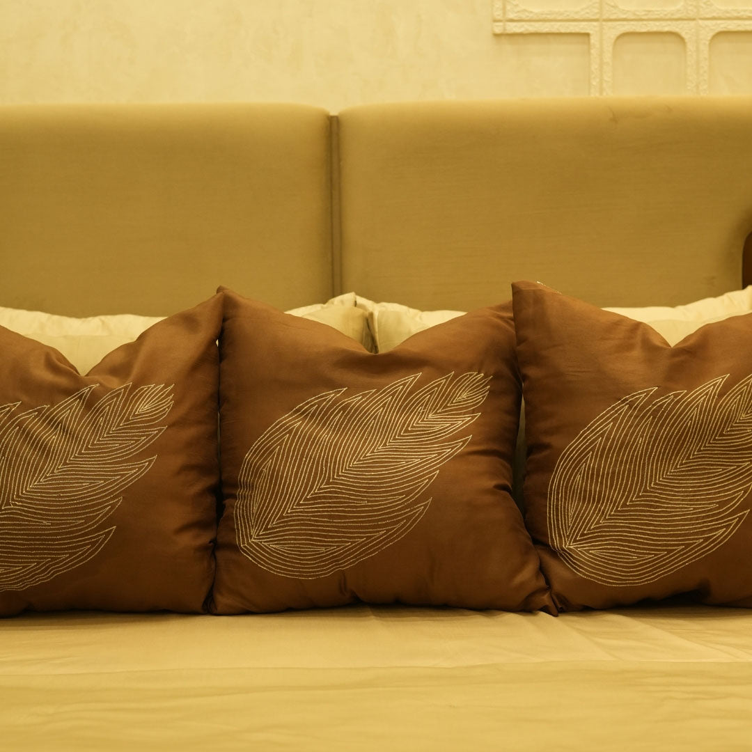 Leave Pattern Comforter Set
