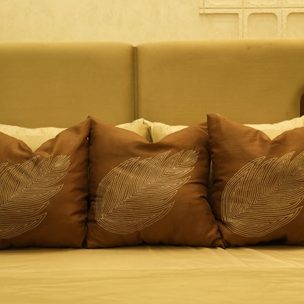 Leave Pattern Comforter Set