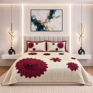 Royal Bridal 8-Piece Embossed Petal Comforter Set