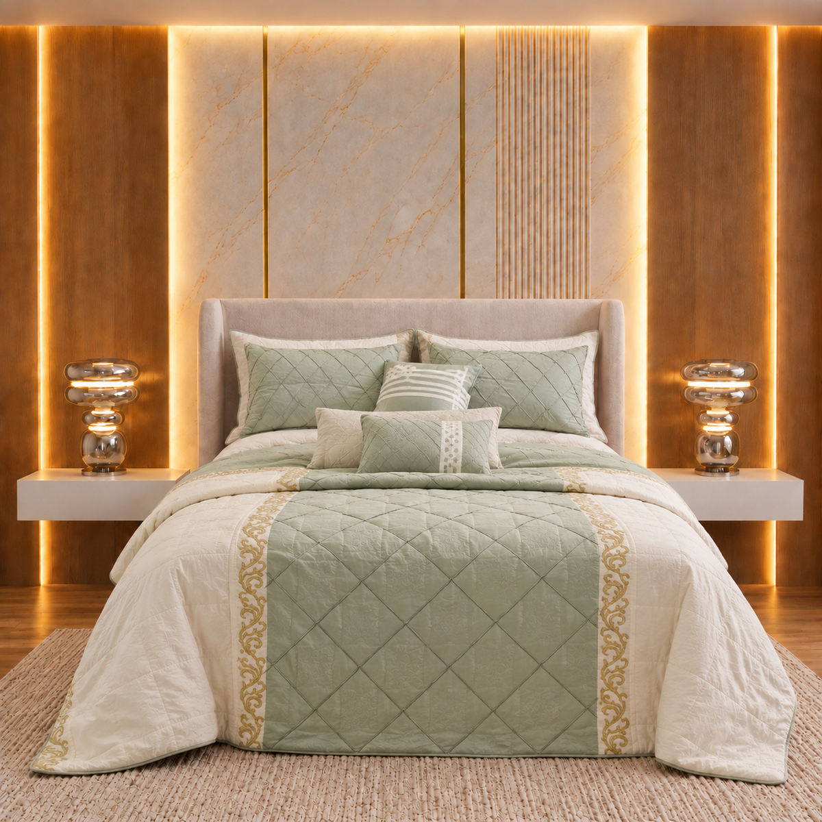 Comforter set (cotton sateen)