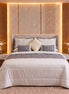 Modern Pleated Pintuck Bedding Set