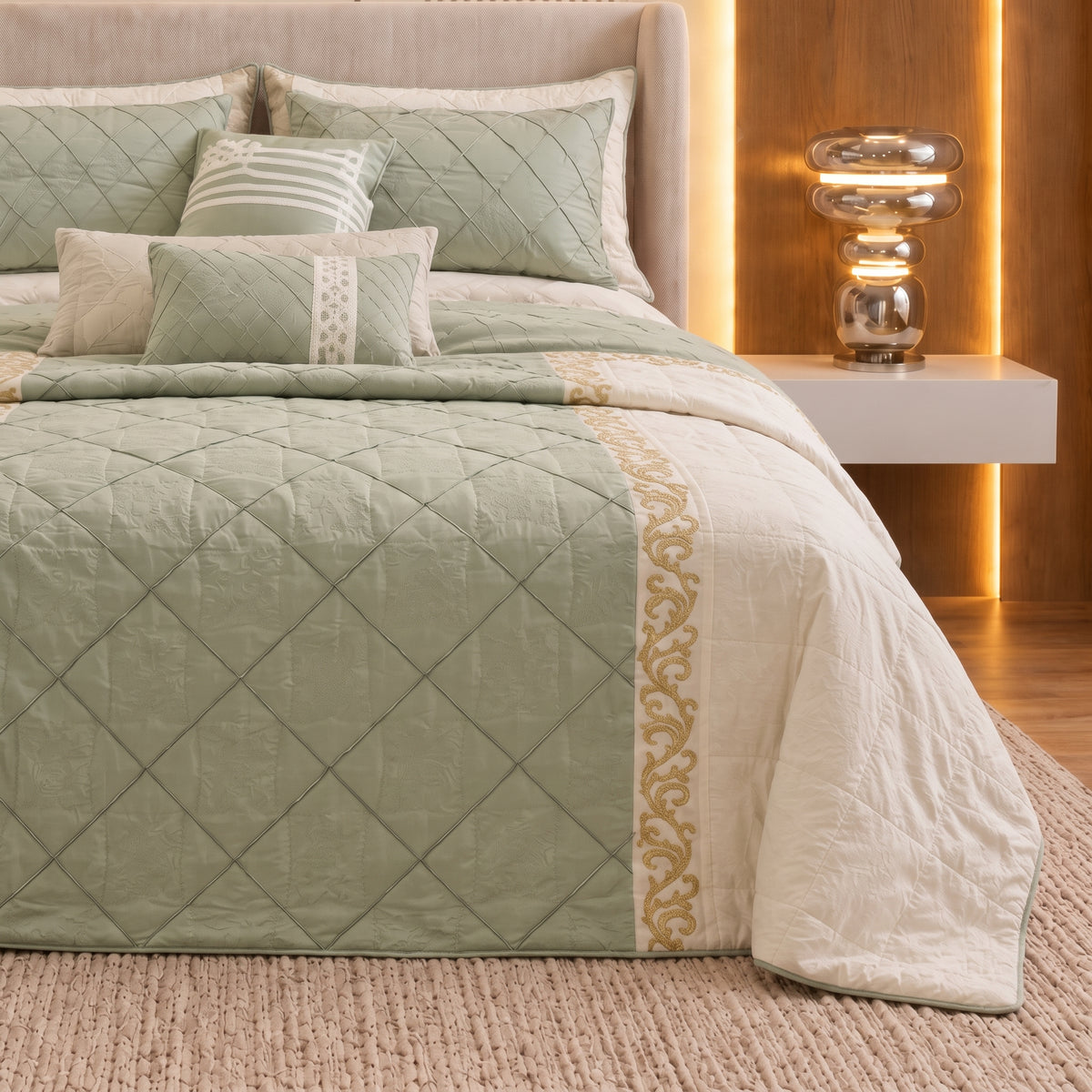 Comforter set (cotton sateen)